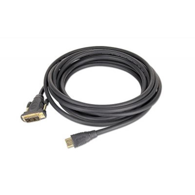 Кабель Cablexpert (CC-HDMI-DVI-15) HDMI-DVI 4.5м чорний Polibag