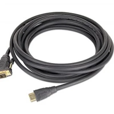 Кабель Cablexpert (CC-HDMI-DVI-15) HDMI-DVI 4.5м чорний Polibag