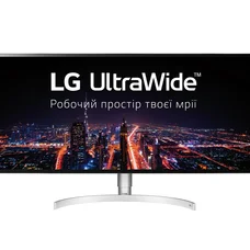 Монітор LG 34" UltraWide 34WK95U-W IPS White/Silver