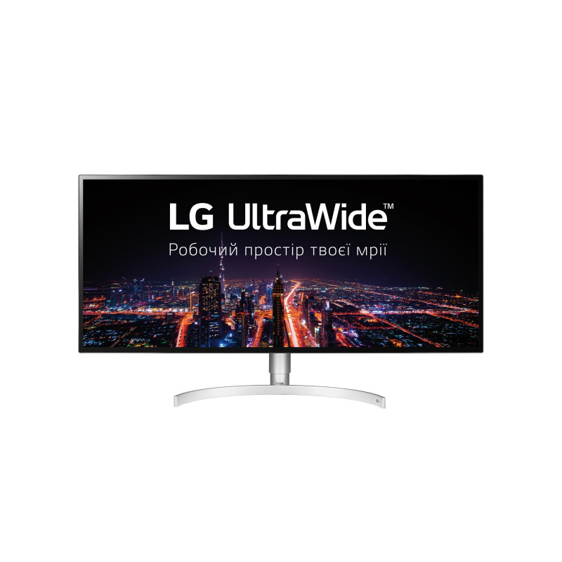 Монітор LG 34" UltraWide 34WK95U-W IPS White/Silver