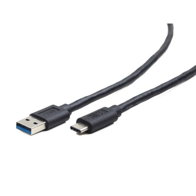 Кабель Cablexpert USB - USB Type-C V 3.0 (M/M), 1 м, преміум, чорний (CCP-USB3-AMCM-1M)