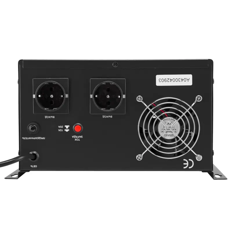 Джерело безперебійного живлення LogicPower LPY-W-PSW-2000VA+ (1400Вт)10A/20A, Lin.int., AVR, 2 х євро, метал, настінний Джерело безперебійного живлення LogicPower LPY-W-PSW-2000VA+ (1400Вт)10A/20A, Lin.int., AVR, 2 х євро, метал, настінний