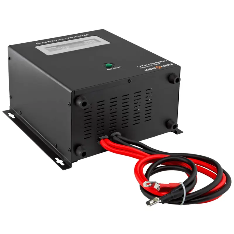 Джерело безперебійного живлення LogicPower LPY-W-PSW-2000VA+ (1400Вт)10A/20A, Lin.int., AVR, 2 х євро, метал, настінний Джерело безперебійного живлення LogicPower LPY-W-PSW-2000VA+ (1400Вт)10A/20A, Lin.int., AVR, 2 х євро, метал, настінний