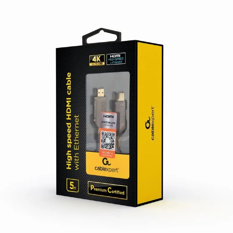 Кабель Cablexpert (CCBP-HDMIPCC-5M) HDMI - HDMI v.2.0, 5м Кабель Cablexpert (CCBP-HDMIPCC-5M) HDMI - HDMI v.2.0, 5м