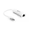 Мережевий адаптер Gembird (NIC-U2-02) USB - Fast Ethernet, білий Мережевий адаптер Gembird (NIC-U2-02) USB - Fast Ethernet, білий