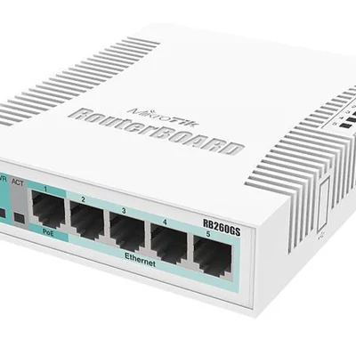 Комутатор MikroTik RB260GS (CSS106-5G-1S)