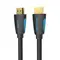 Кабель Vention HDMI - HDMI V2.0 (M/M), 3 м, чорний (VAA-M02-B300) Кабель Vention HDMI - HDMI V2.0 (M/M), 3 м, чорний (VAA-M02-B300)