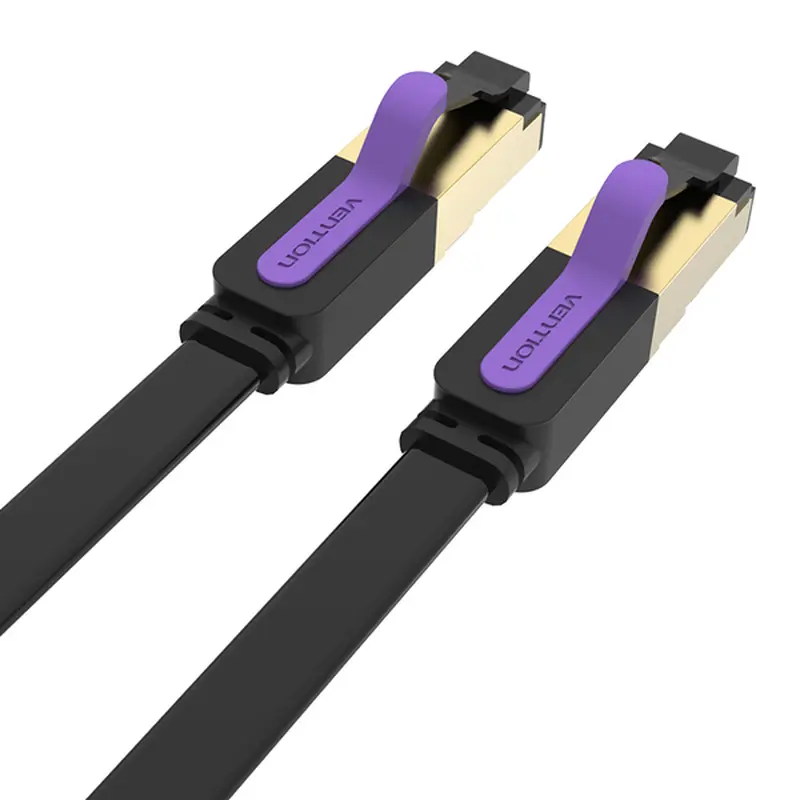 Патч-корд Vention CAT7 SSTP Ethernet, 1.5 m, Black (ICABG) Патч-корд Vention CAT7 SSTP Ethernet, 1.5 m, Black (ICABG)