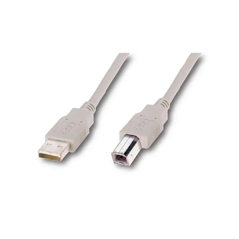 Кабель Atcom USB - USB Type-B V 2.0 (M/M), 3 м, ферит, білий (8099) пакет
