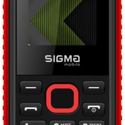 Мобiльний телефон Sigma mobile X-style 18 Track Dual Sim Black/Red