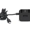 Мережевий зарядний пристрій REAL-EL CH-217 (2USB, 2.1A) Black + кабель Lightning