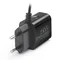 Мережевий зарядний пристрій REAL-EL CH-217 (2USB, 2.1A) Black + кабель Lightning