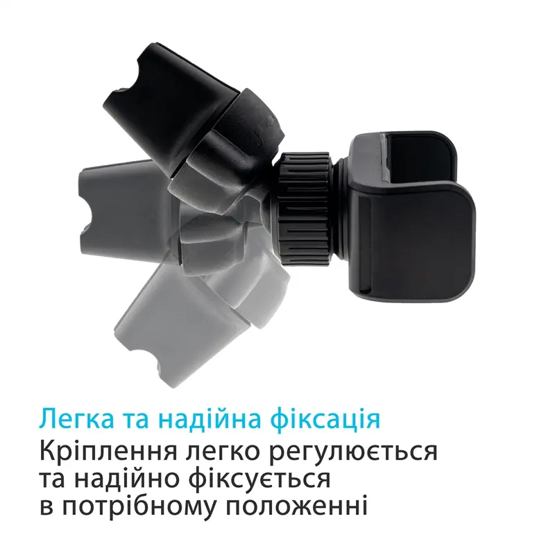Автоутримувач для смартфона Grand-X (кріплення на дефлектор) MT-08 Автоутримувач для смартфона Grand-X (кріплення на дефлектор) MT-08