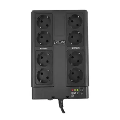 ДБЖ Powercom CUB-850 E USB 8 x евро (00210231) ДБЖ Powercom CUB-850 E USB 8 x евро (00210231)