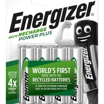 Акумулятори Energizer Recharge Power Plus AA/HR6 LSD Ni-MH 2000 mAh BL 4шт
