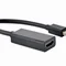Адаптер Cablexpert mini DisplayPort - HDMI (M/F), Black (A-mDPM-HDMIF4K-01)