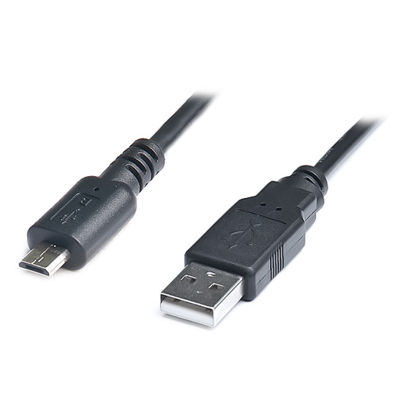 REAL-EL Premium USB - micro USB (M/M), 1 м, чорний (EL123500031)