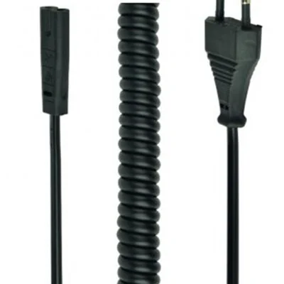 Кабель живлення Cablexpert (PC-C1-VDE-1.8M) CEE7/16-C7, 1.8 м, чорний (для електробритв)