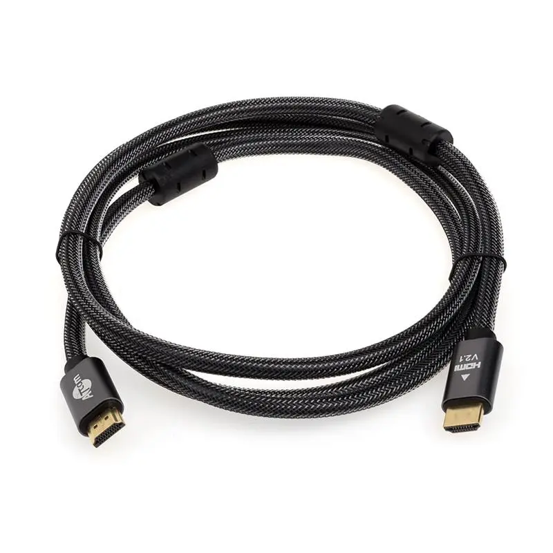 Кабель Atcom Premium HDMI - HDMI V 2.1 (M/M), 4К, 5 м, Black (AT23785) пакет Кабель Atcom Premium HDMI - HDMI V 2.1 (M/M), 4К, 5 м, Black (AT23785) пакет