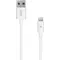 Кабель Piko CB-UL10 USB - Lightning (M/M), 0.2 м, White (1283126493836)
