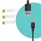 Кабель Piko CB-UT10 USB - USB Type-C (M/M), 0.2 м, Black (1283126493843)