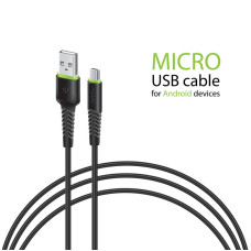 Кабель Intaleo CBFLEXM1 USB - micro USB (M/M), 1.2 м, Black (1283126487453)