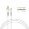 Кабель Intaleo CBFLEXL2 USB - Lightning (M/M), 2 м, White (1283126521416)