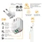 Мережевий зарядний пристрій Intaleo TCG242 (2USB, 2.4A) White (1283126477454) + кабель Lightning