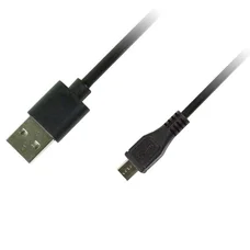 Кабель Piko USB - micro USB V 2.0 (M/M), реверсивний, 1 м, Black (1283126474101)