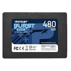 Накопичувач SSD 480GB Patriot Burst Elite 2.5" SATAIII TLC (PBE480GS25SSDR)