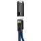 Кабель ColorWay USB - Lightning (M/M), 2.4 А, 0.22 м, Blue (CW-CBUL021-BL)