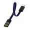 Кабель ColorWay USB - Lightning (M/M), 2.4 А, 0.22 м, Blue (CW-CBUL021-BL)