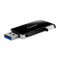 Флеш-накопичувач USB3.2 64GB Apacer AH350 Black (AP64GAH350B-1)