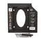 Перехідник Frime для установки 2.5" SSD/HDD у відсік приводу 12.7мм Black (FHDC127P)