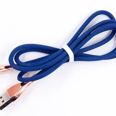 Кабель Dengos USB-microUSB 1м Dark Blue (NTK-M-SET-DBLUE)
