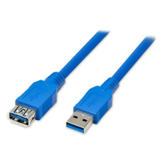 Кабель Atcom USB - USB V 3.0 (M/F), подовжувач, 3.0 м, blue (6149)