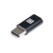 Адаптер REAL-EL micro USB - USB Type-C (F/M), Black (EL123500018)