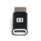 Адаптер REAL-EL micro USB - USB Type-C (F/M), Black (EL123500018)