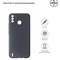 Чохол-накладка Armorstandart Matte Slim Fit для Tecno Spark 6 Go (KE5) Black (ARM57595)
