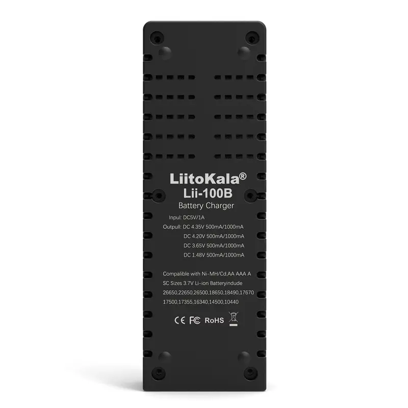 Зарядний пристрій Liitokala Lii-100B Зарядний пристрій Liitokala Lii-100B
