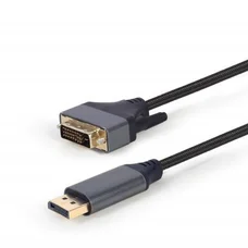 Кабель Cablexpert DisplayPort - DVI (M/M), 1.8 м, Black (CC-DPM-DVIM-4K-6)