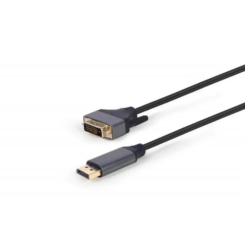Кабель Cablexpert DisplayPort - DVI (M/M), 1.8 м, Black (CC-DPM-DVIM-4K-6) Кабель Cablexpert DisplayPort - DVI (M/M), 1.8 м, Black (CC-DPM-DVIM-4K-6)