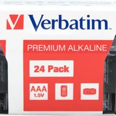 Батарейка Verbatim Alkaline AAA/LR03 BL 24шт