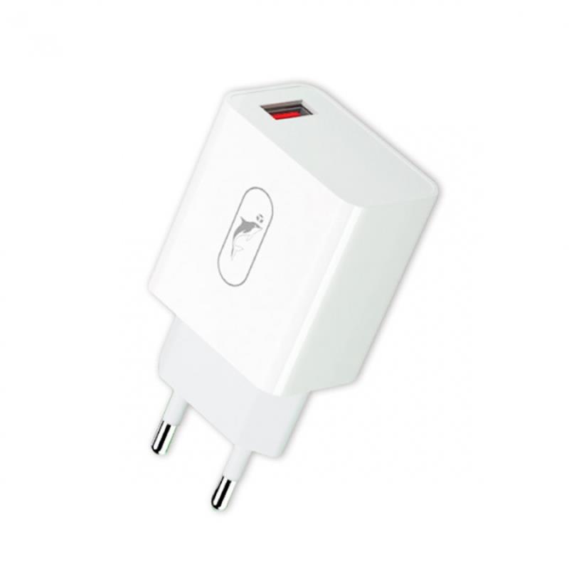 Зарядний пристрій SkyDolphin SC31 QC3.0 (1USB, 3.5A) White (MZP-000154)