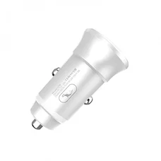 Автомобільний зарядний пристрій SkyDolphin SZ10 QC3.0 (1USB, 3.1A) White (AZP-000085)