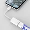 Перехідник SkyDolphin OT01 Lightning - USB (M/F) White (ADPT-00028)
