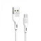 Кабель SkyDolphin S03T USB - USB Type-C (M/M), 1 м, White (USB-000419)