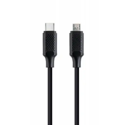 Кабель Cablexpert USB Type-C - micro USB (M/M), 1.5 м, Black (CC-USB2-CMMBM-1.5M) Кабель Cablexpert USB Type-C - micro USB (M/M), 1.5 м, Black (CC-USB2-CMMBM-1.5M)