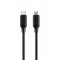 Кабель Cablexpert USB Type-C - micro USB (M/M), 1.5 м, Black (CC-USB2-CMMBM-1.5M)