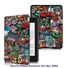 Чохол-книжка BeCover Smart для Amazon Kindle Paperwhite 11th Gen. 2021 Graffiti (707214)